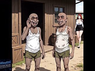 The red-haired government clerk secretly desires to visit an ugly man's