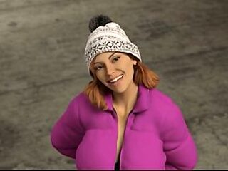 Busty mechanic gets seduced by a perky wife