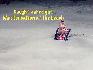 Filming beach masturbation from drone and was caught, compilation