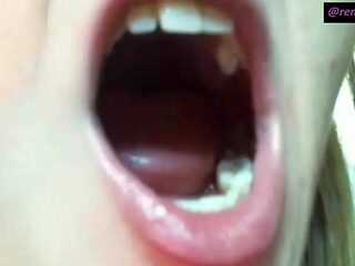 Upclose Inside My Mouth