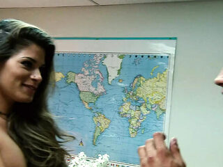 Madelyn Marie Slut Secretary Fucks Boss Danny Mountain Anal Blowjob