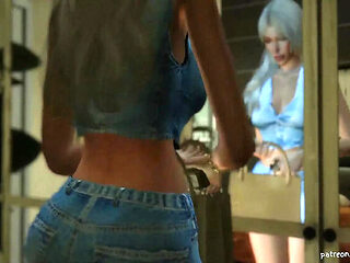 Sims 4 Cheating GF Story: Rough Doggy Style Fuck with Her Best Friend - 3D Hentai Animation