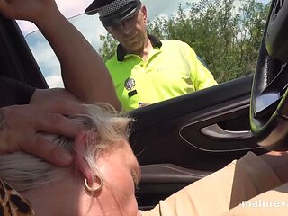 Excuse me, Mr Officer! Wanna get in the MatureVan