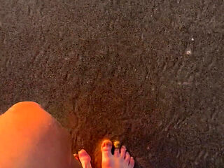 Walking on the Beach