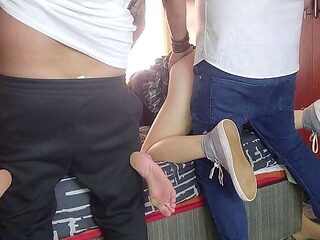 Swap Girlfriends With Your Friend & Cum In The Same Tight Pussy - Mysticbabe8 & Pretty Poisen Fuck