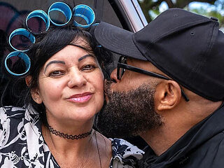 Mature Granny Gets Her Tight Asshole Destroyed by BBC on Bus Ride