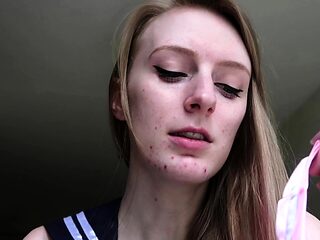 Teen Cute Italian Brunette Solo At