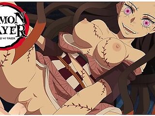 Car Toon In Nezuko Rides Zenitsus Cock Cum Inside Demon Slayer Hentai