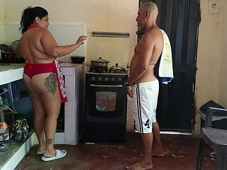 My neighbor waits for her husband to leave so she can seduce me. With her big, big ass