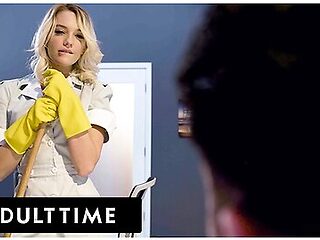 Sexy Office Maid Teases Overworked Married Boss For Sneaky Anal Affair
