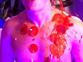 Want pizza and more? Group fuck on OF