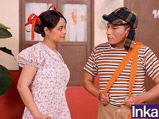 Petite Latina teen gets her tight ass destroyed by big dick in public