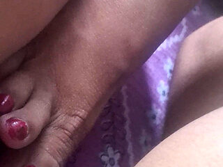 Desi Assam Bhabi Show Hairy Pussy Boobs and Fingering