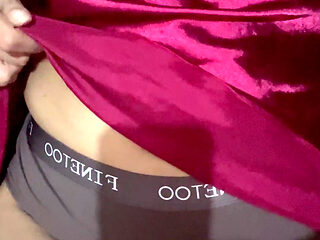 Home video after , caressing her beautiful nipples