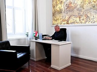 CORRUPTED Employee Fucks Hot Ukrainian Milf in Office