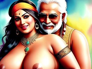 AI Generated Uncensored Images Of Sexy Indian Women With Pirates Of the Caribbean