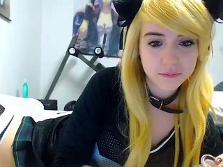 Emo Teen Becka Solo Webcam Masturbation Porn