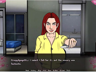Lust Town - Gameplay - Roleplay - Camshow 2- Exposed Herself Completely