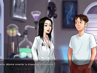 Stepmom teaches naughty lessons in animated Summertime Saga