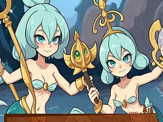 Hentai sex, in english, cartoon fantasy
