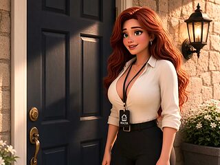 Redhead MILF got fucked by college guy