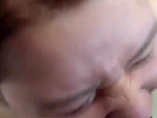 I Love Using My Throat as a Vagina and Having My Face Covered in Cum