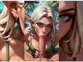 Elf Girl Hentai Sex Scene Compilation
