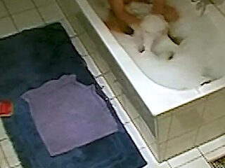 MILF Does Personal Hygiene in the Bathroom