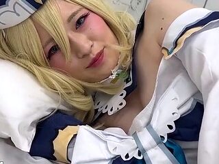 Extreme Orgasm! Pure White Beautiful Skin Shaved Idol M