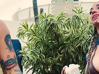 Sneezing Chaos on the Patio: Mars Solo and Tatiana Vex