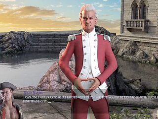 Horny game, whisper, on the street