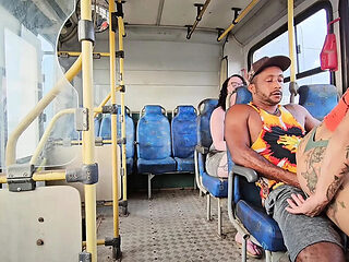 SHAMELESS COUPLE FUCKING IN PUBLIC BUS AND CAR BACKSEAT FILMED
