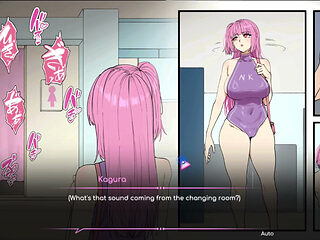 Hentai Game - Minami Hentai Gallery Scene Pool Sex 5 FFM - Lifeguard Holic
