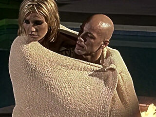 Big Cocks Fans Scene-4 Sexy Small-titted Blonde MILF Gets Fucked by a Huge Cock by the Pool.