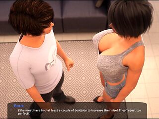 Teacher's steamy lips meet student's in an animated hentai session