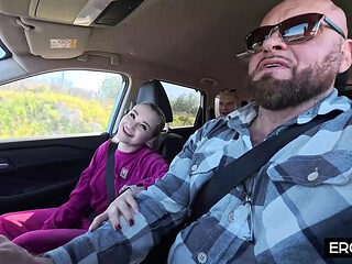 German Teen Dasha Dark Takes Big Cock Anal From Older Man Bad Volodya - Hardcore Blowjob & Doggy Style Fuck