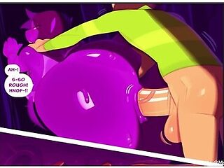 Car Toon - Kris Fills Susie With Cum In Both Holes Deltarune Hentai