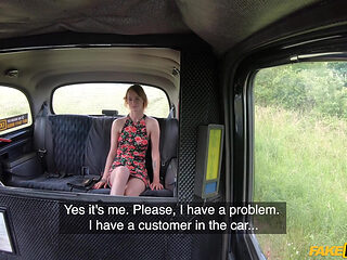 Fake Taxi - Peeping Cabbie Fucks Skinny Alt Redhead Ariela Donovan