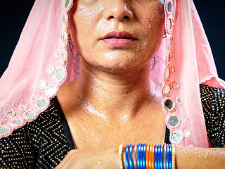 When unsatisfied shy Rajasthani bhabhi got horny she didn't Stop her dever to eat her pusssy and fucked in missionary style