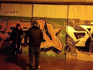 Wife Public Fun with Husband After a Night Out!