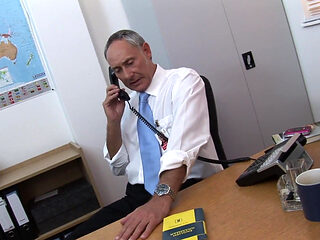 Guys in an Office Get Horny and Bang Their Sexy Colleague Sluts
