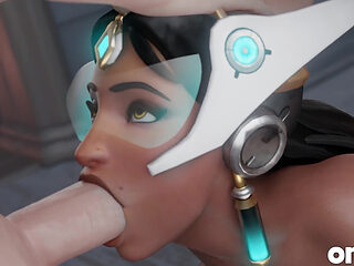 Symmetra Likes Big Dick in Her Ass - 3D Overwatch Anal Animation