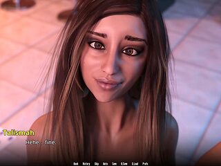 Playful toon adventure featuring big titted characters and a cute mom scene