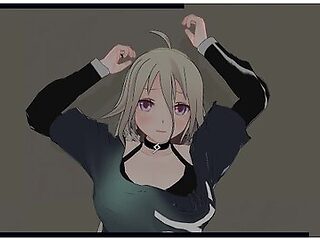 3d Hentai Vocaloid Ia Agreed To Fuck After The Concert