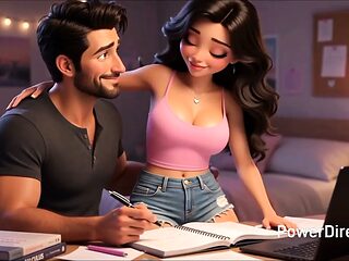 The teacher came to me to teach me the exercises, believe me