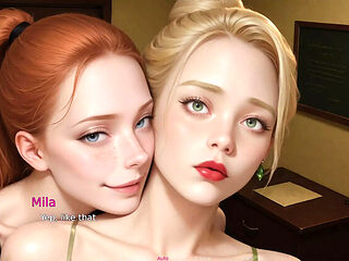 MILF Mila Ai Loyal Route 5: Rough 3D Animation Fuck with Stepsis & Hot Wife Cuckold