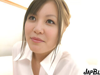 Japanese Student 18+ With Noticeable Breasts Is Participating In Oral Sex