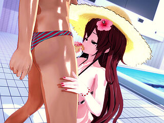 Friday Night Funkin' Girlfriend - 3D Hentai Animation
