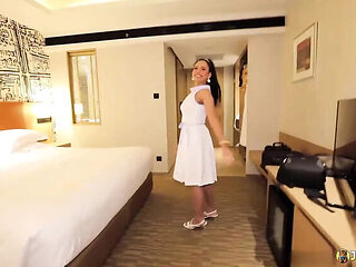 Asian amateur Thai babe gets hardcore creampie in hotel - POV cowgirl fucking