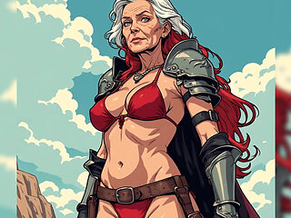 Anime Style Sexy Warrior MILFs